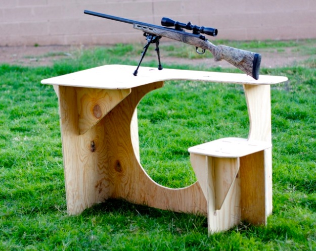 portable shooting bench plans